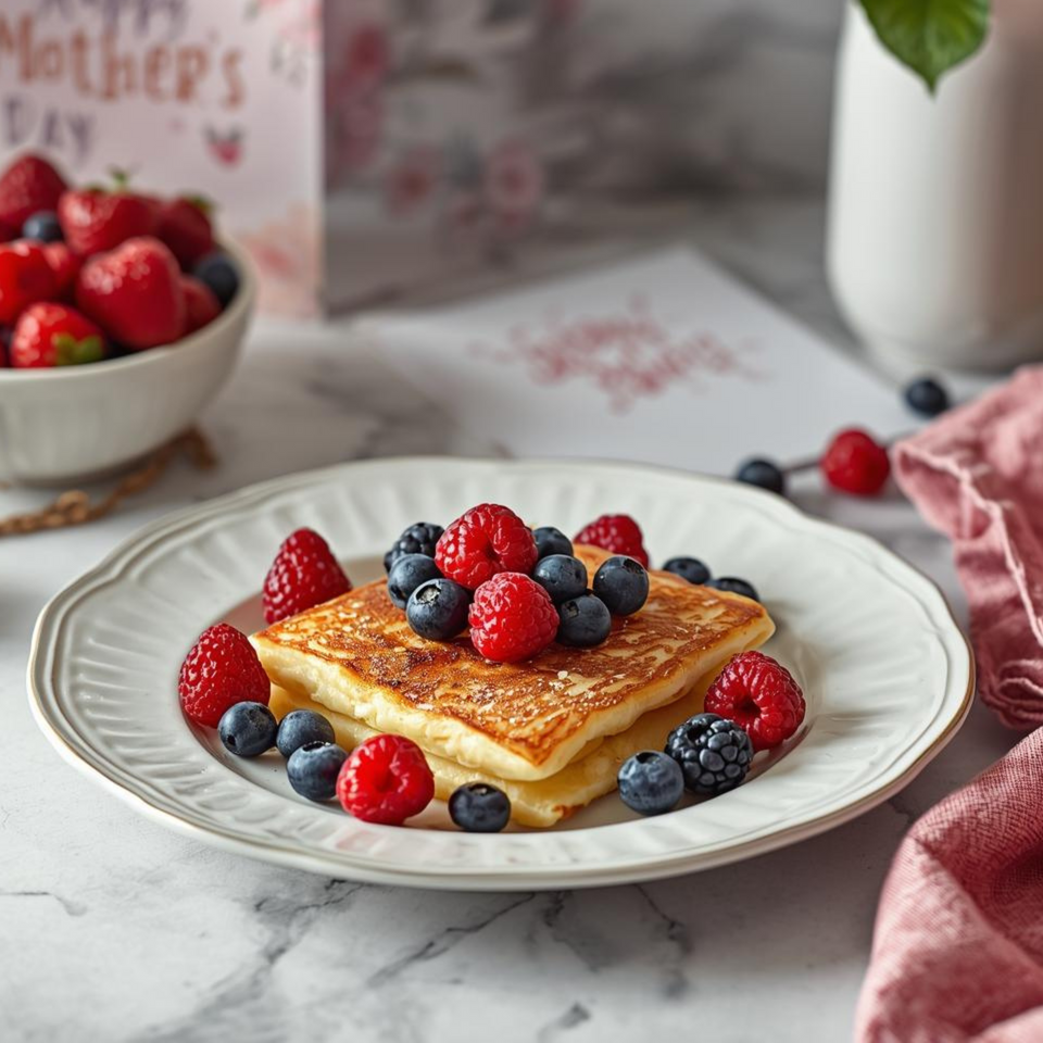 French Vanilla Sheet Pan Pancakes