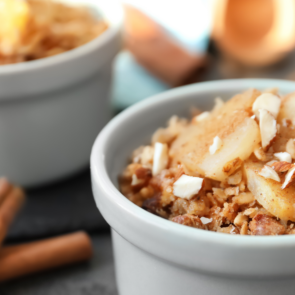 High Protein Apple Crisp