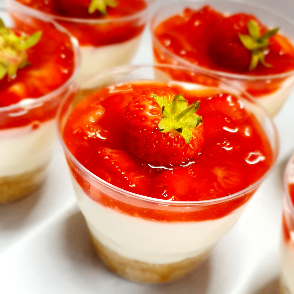 Strawberry Cheesecake Protein Cups