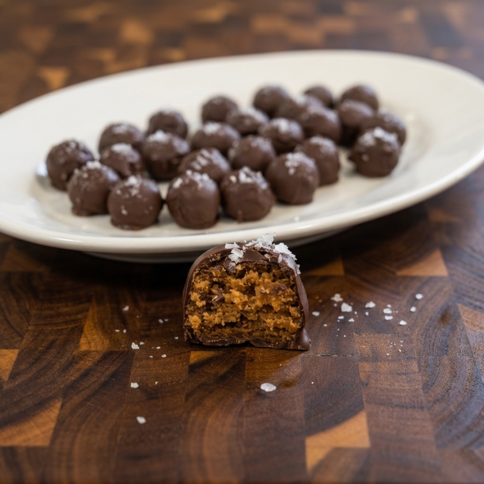 High Protein Peanut Butter Truffles