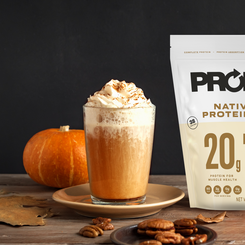 Protein + Pumpkin Spice Latte